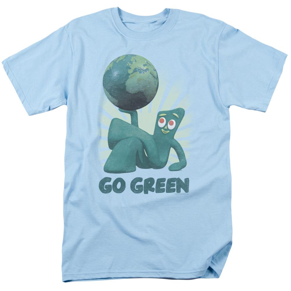Gumby Go Green Men's 18/1 Cotton Short-Sleeve T-Shirt