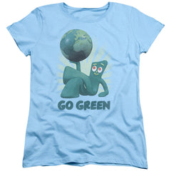 Gumby Go Green Women's 18/1 Cotton Short-Sleeve T-Shirt