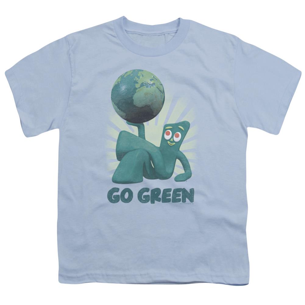 Gumby Go Green Youth 18/1 100% Cotton Short-Sleeve T-Shirt