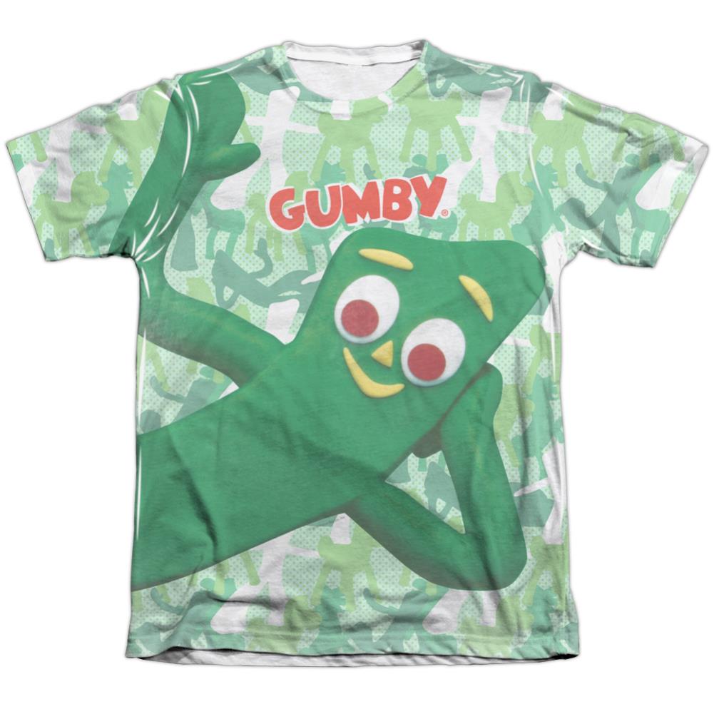 Gumby Gumbyflage Men's Regular Fit Poly Cotton Short-Sleeve T-Shirt