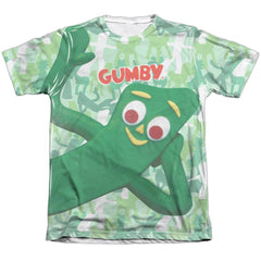 Gumby Gumbyflage Men's Regular Fit Poly Cotton Short-Sleeve T-Shirt