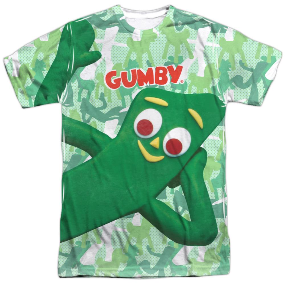 Gumby Gumbyflage Men's Regular Fit Polyester Short-Sleeve T-Shirt