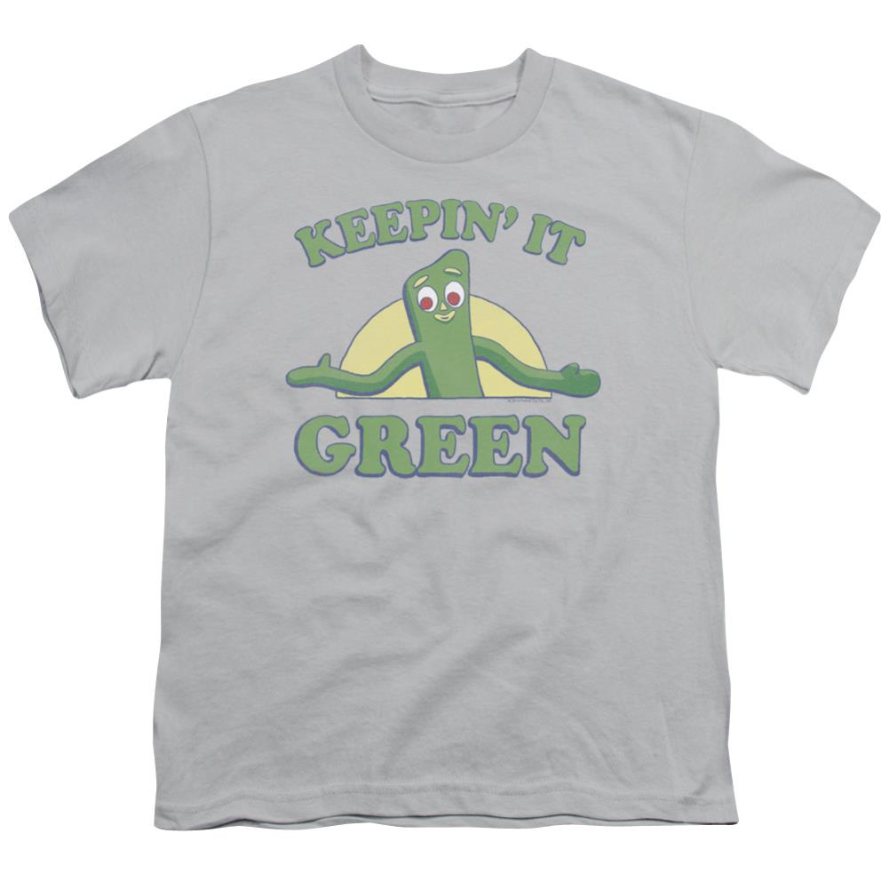 Gumby Keepin It Green Youth 18/1 100% Cotton Short-Sleeve T-Shirt