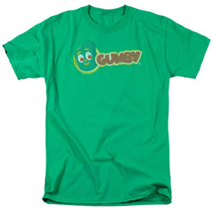 Gumby Logo Men's 18/1 Cotton Short-Sleeve T-Shirt