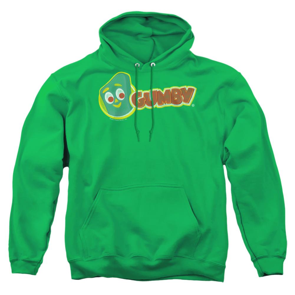 Gumby Logo Men's Pull-Over 75 25 Poly Hoodie