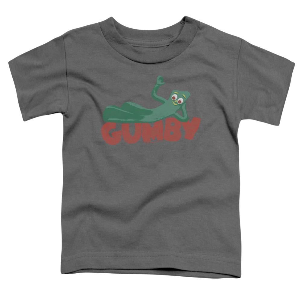 Gumby On Logo Toddler 18/1 Cotton Short-Sleeve T-Shirt