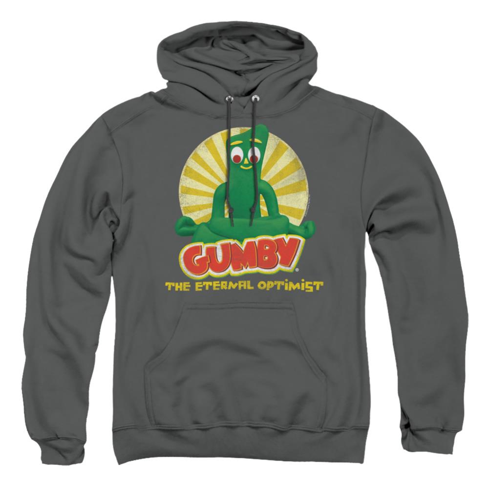 Gumby Optimist Men's Pull-Over 75 25 Poly Hoodie