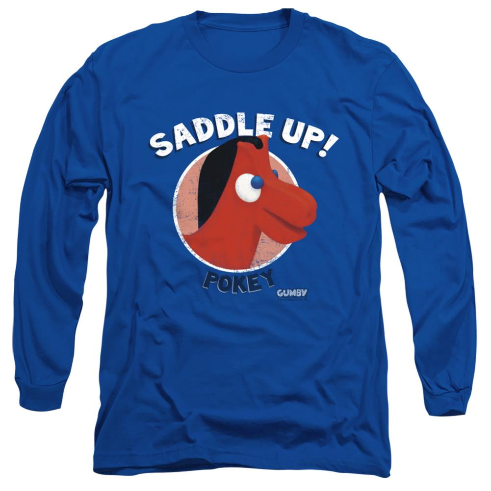 Gumby Saddle Up Men's 18/1 Cotton Long-Sleeve T-Shirt