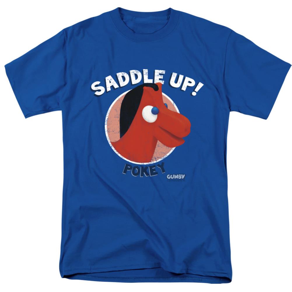 Gumby Saddle Up Men's 18/1 Cotton Short-Sleeve T-Shirt
