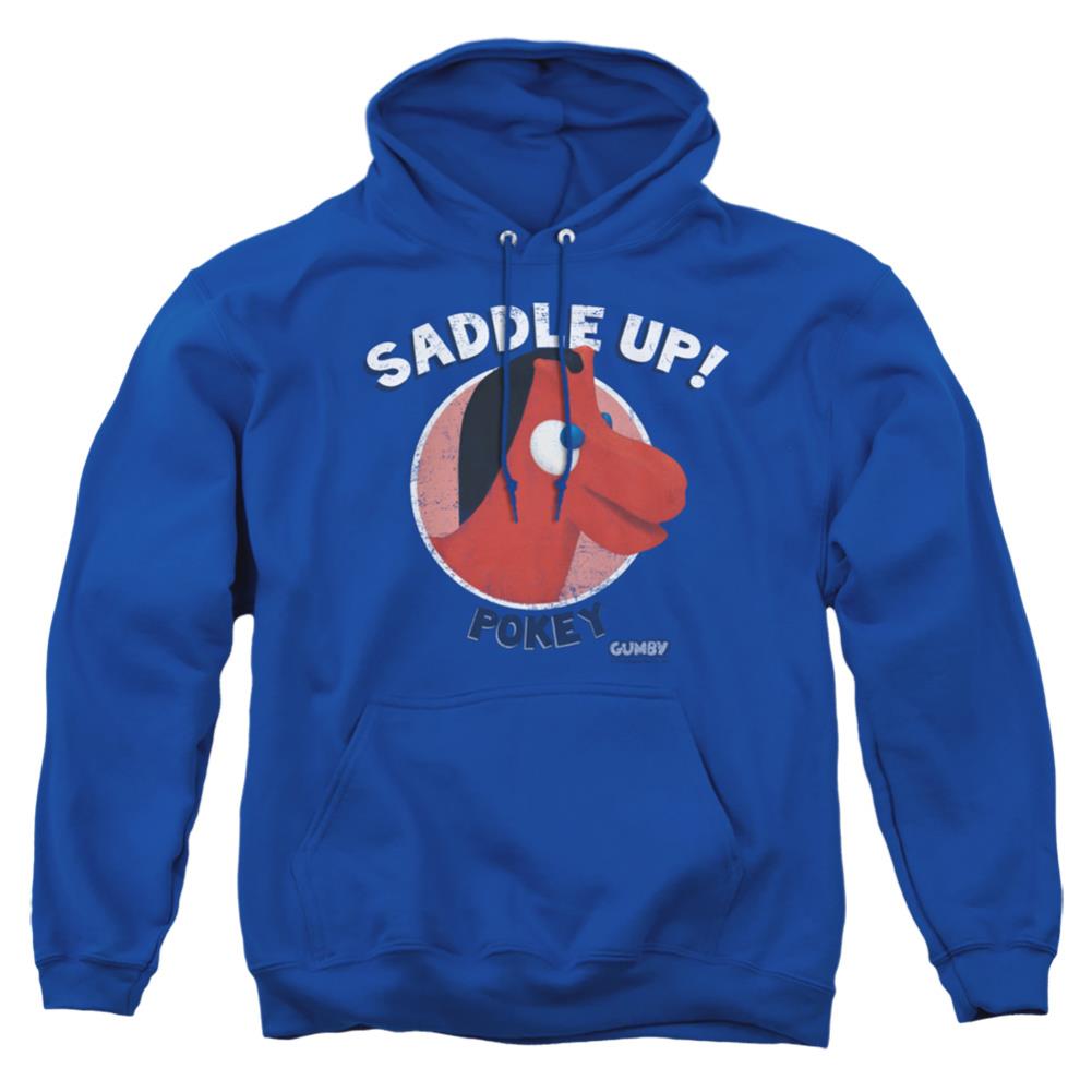 Gumby Saddle Up Men's Pull-Over 75 25 Poly Hoodie