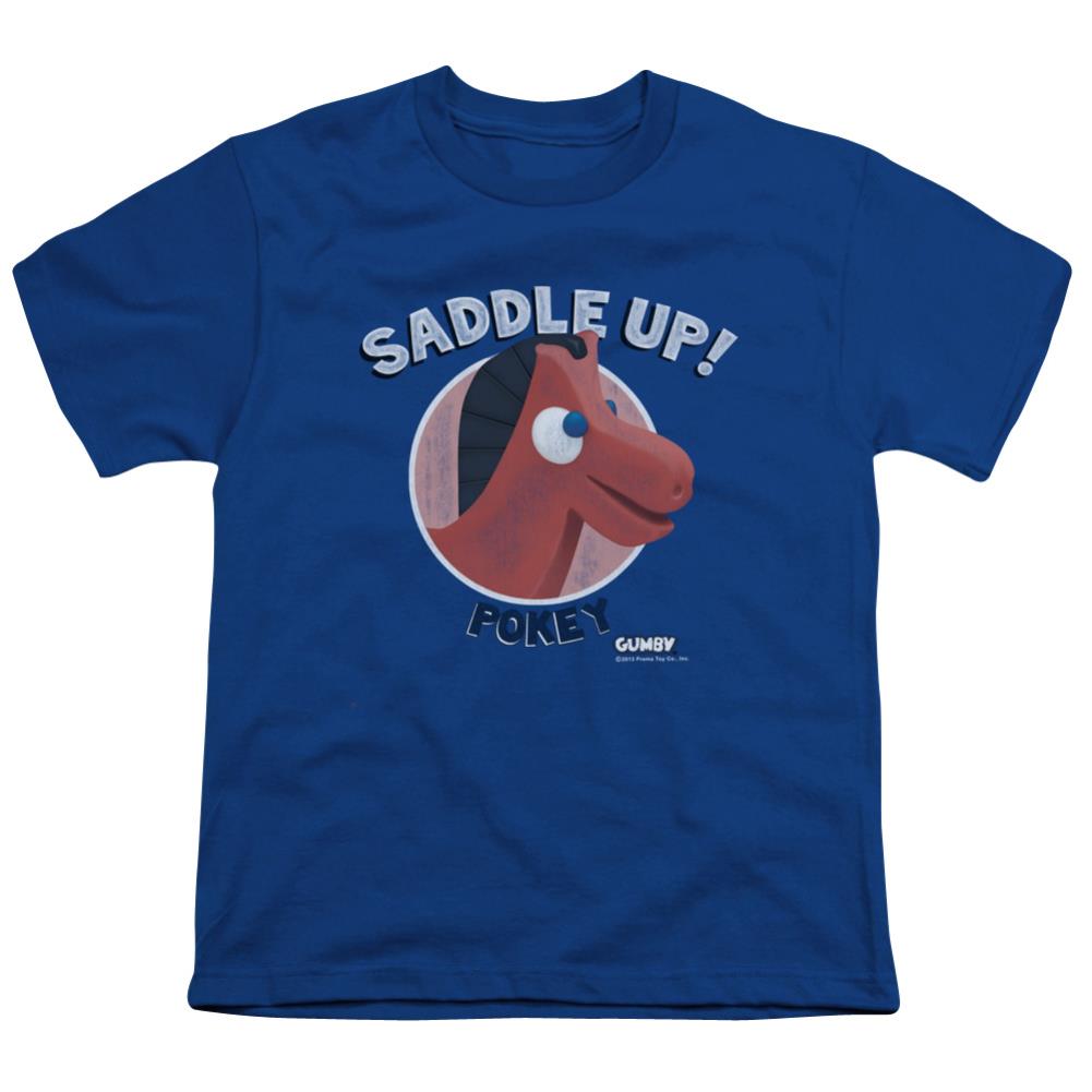 Gumby Saddle Up Youth 18/1 100% Cotton Short-Sleeve T-Shirt