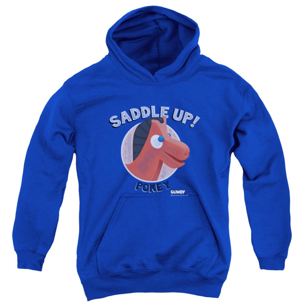 Gumby Saddle Up Youth Cotton Poly Pull-Over Hoodie