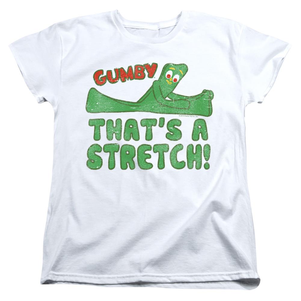 Gumby That's A Stretch Women's 18/1 Cotton Short-Sleeve T-Shirt