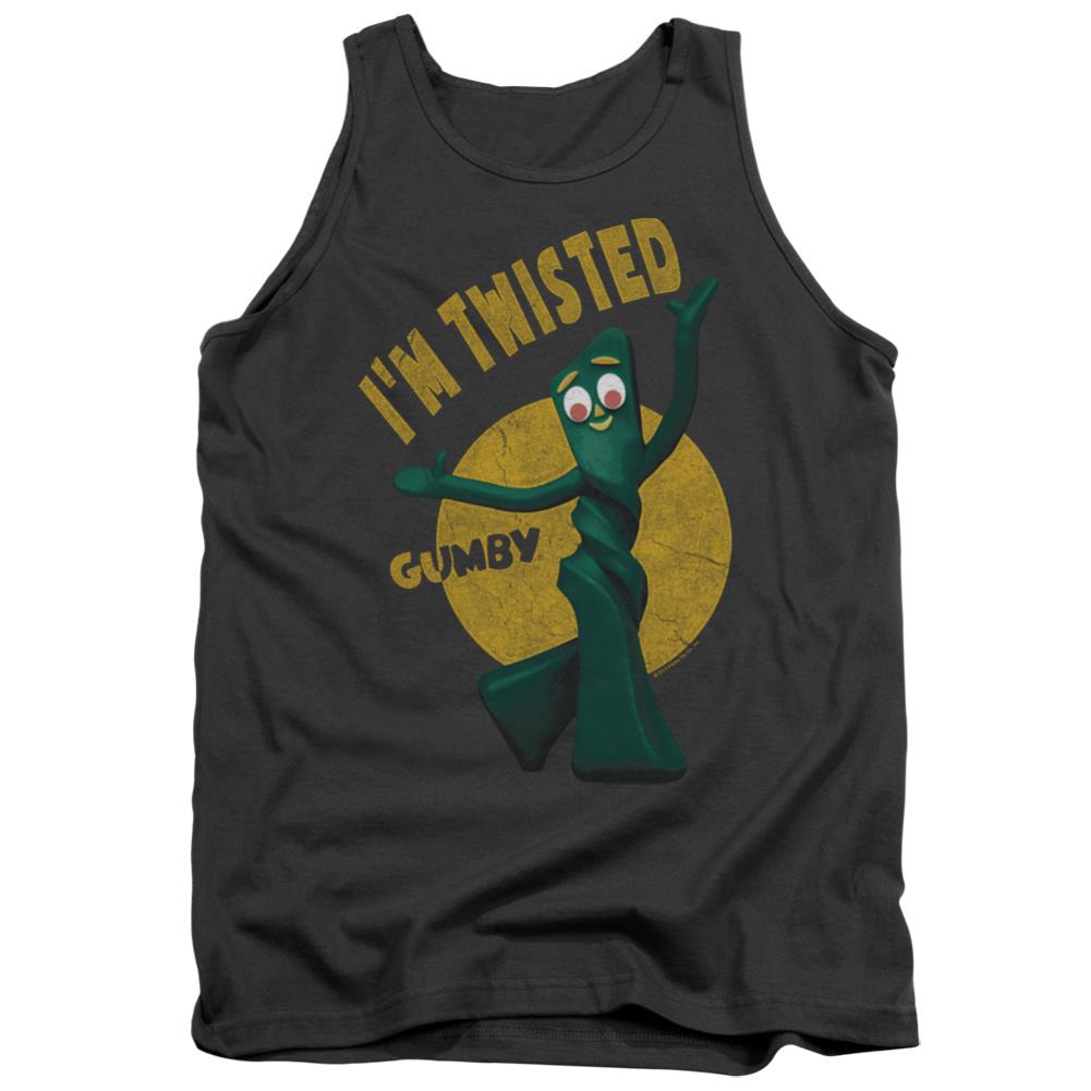 Gumby Twisted Men's 18/1 Cotton Tank Top