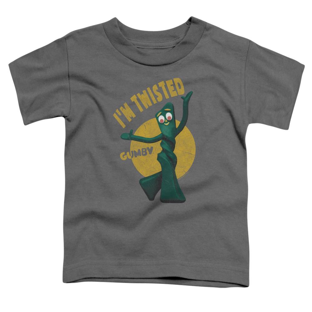 Gumby Twisted Toddler 18/1 Cotton Short-Sleeve T-Shirt