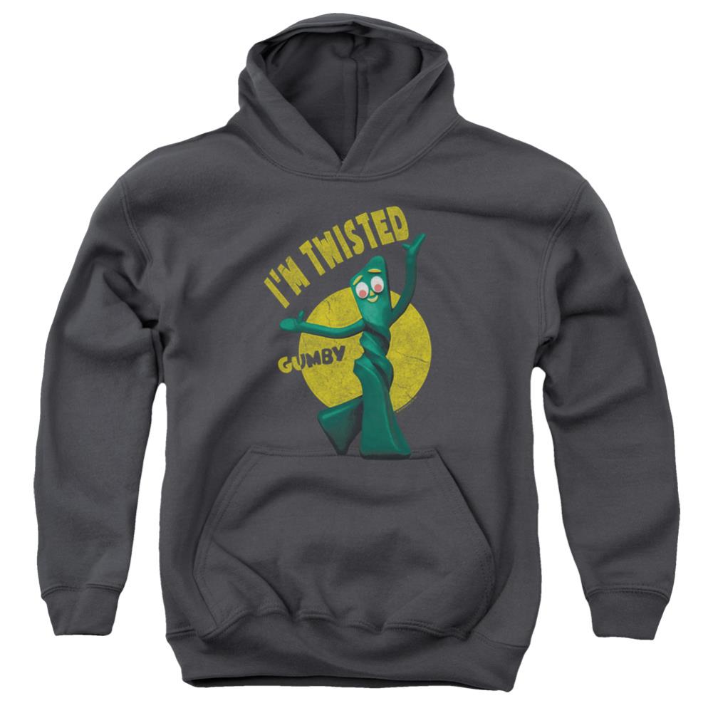Gumby Twisted Youth Cotton Poly Pull-Over Hoodie