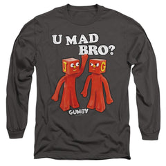Gumby U Mad Bro Men's 18/1 Cotton Long-Sleeve T-Shirt