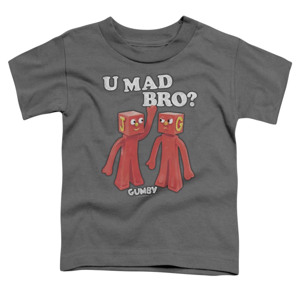 Gumby U Mad Bro Toddler 18/1 Cotton Short-Sleeve T-Shirt
