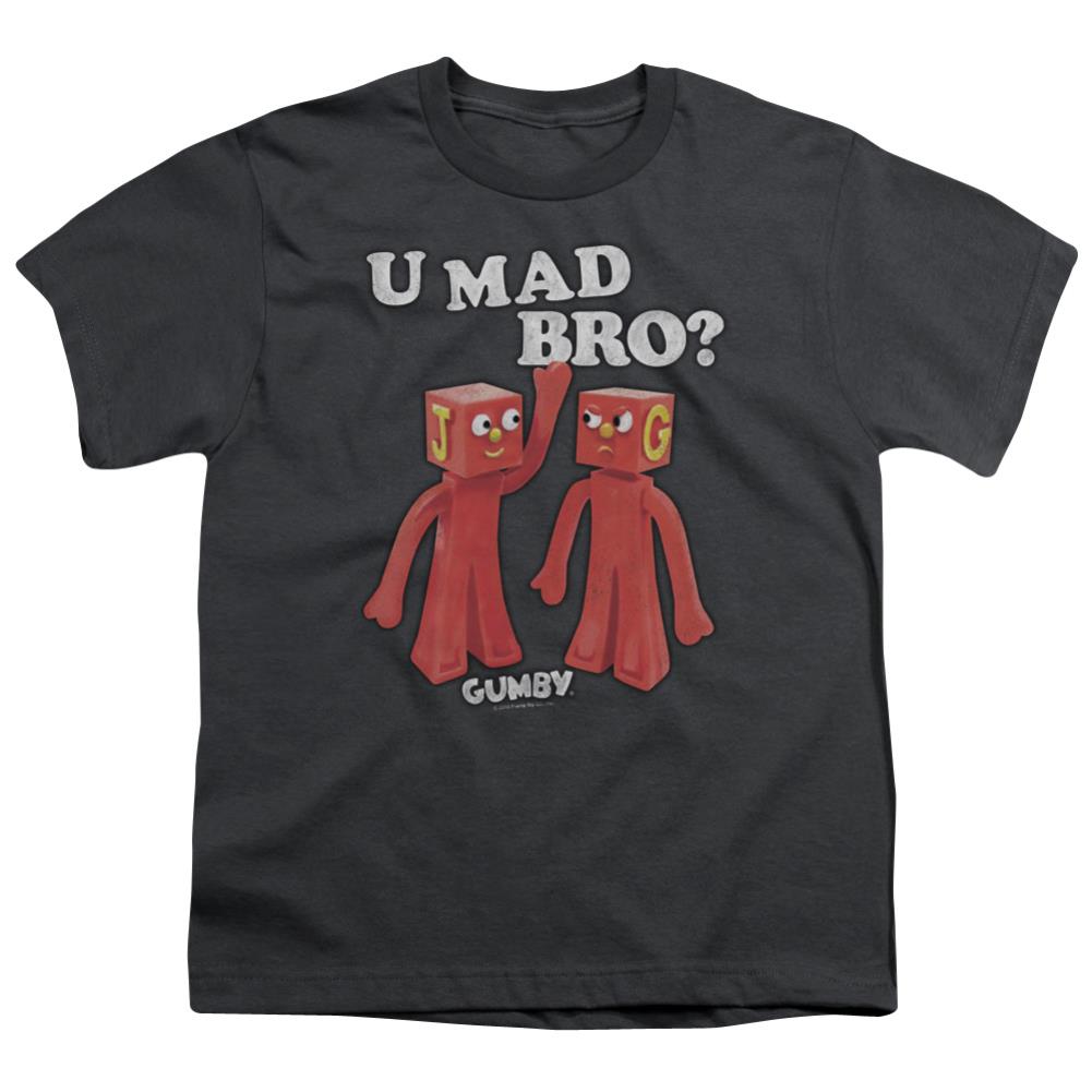 Gumby U Mad Bro Youth 18/1 100% Cotton Short-Sleeve T-Shirt