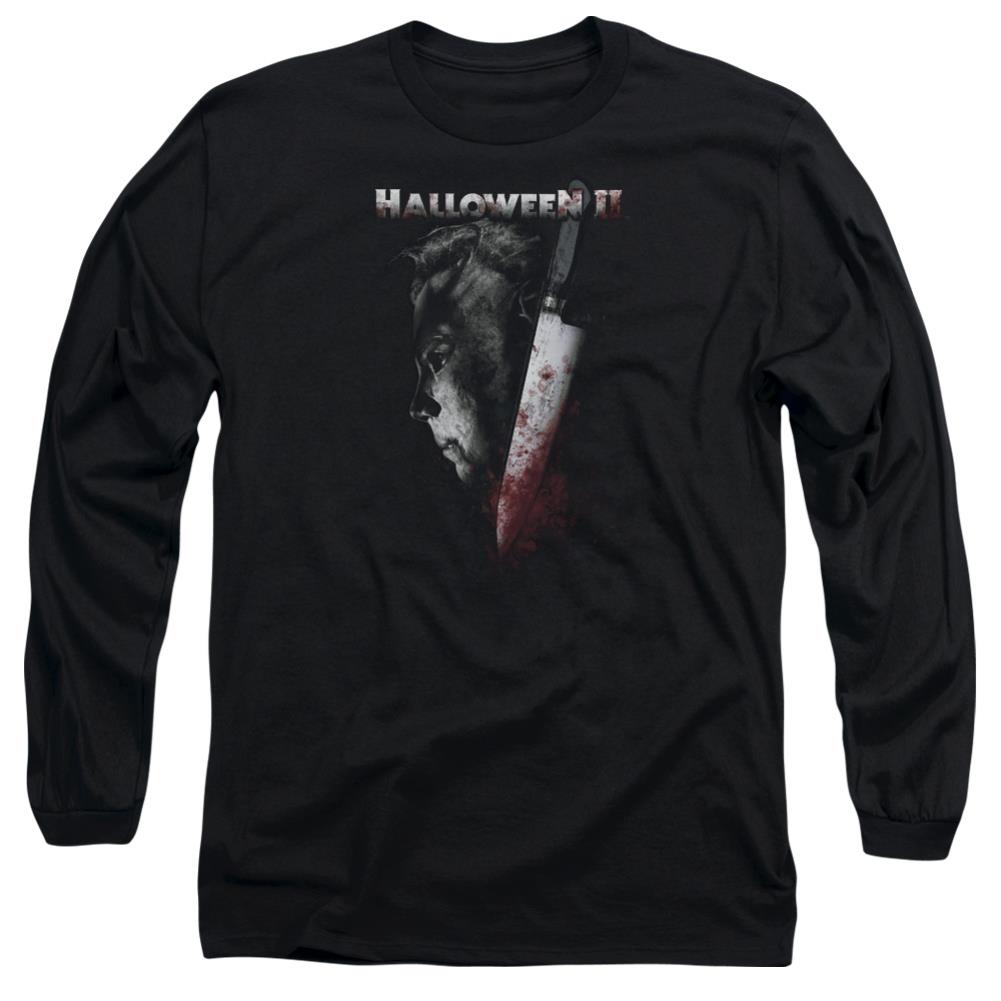 Halloween II Cold Gaze Men's 18/1 Cotton Long-Sleeve T-Shirt