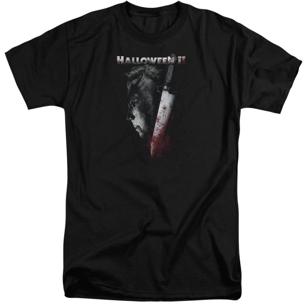 Halloween II Cold Gaze Men's 18/1 Tall Cotton Short-Sleeve T-Shirt