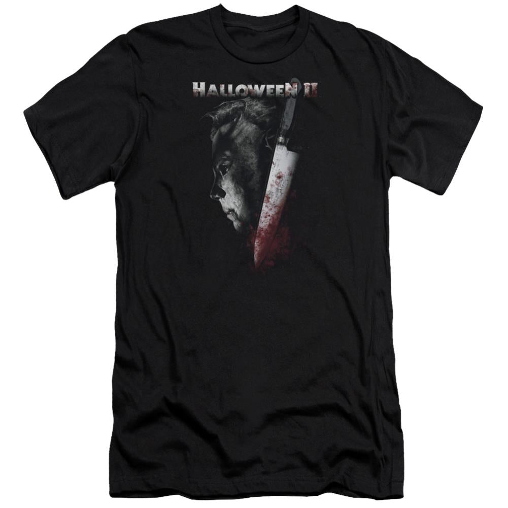Halloween II Cold Gaze Men's Ultra-Soft 30/1 Cotton Slim Short-Sleeve T-Shirt