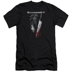 Halloween II Cold Gaze Men's Ultra-Soft 30/1 Cotton Slim Short-Sleeve T-Shirt
