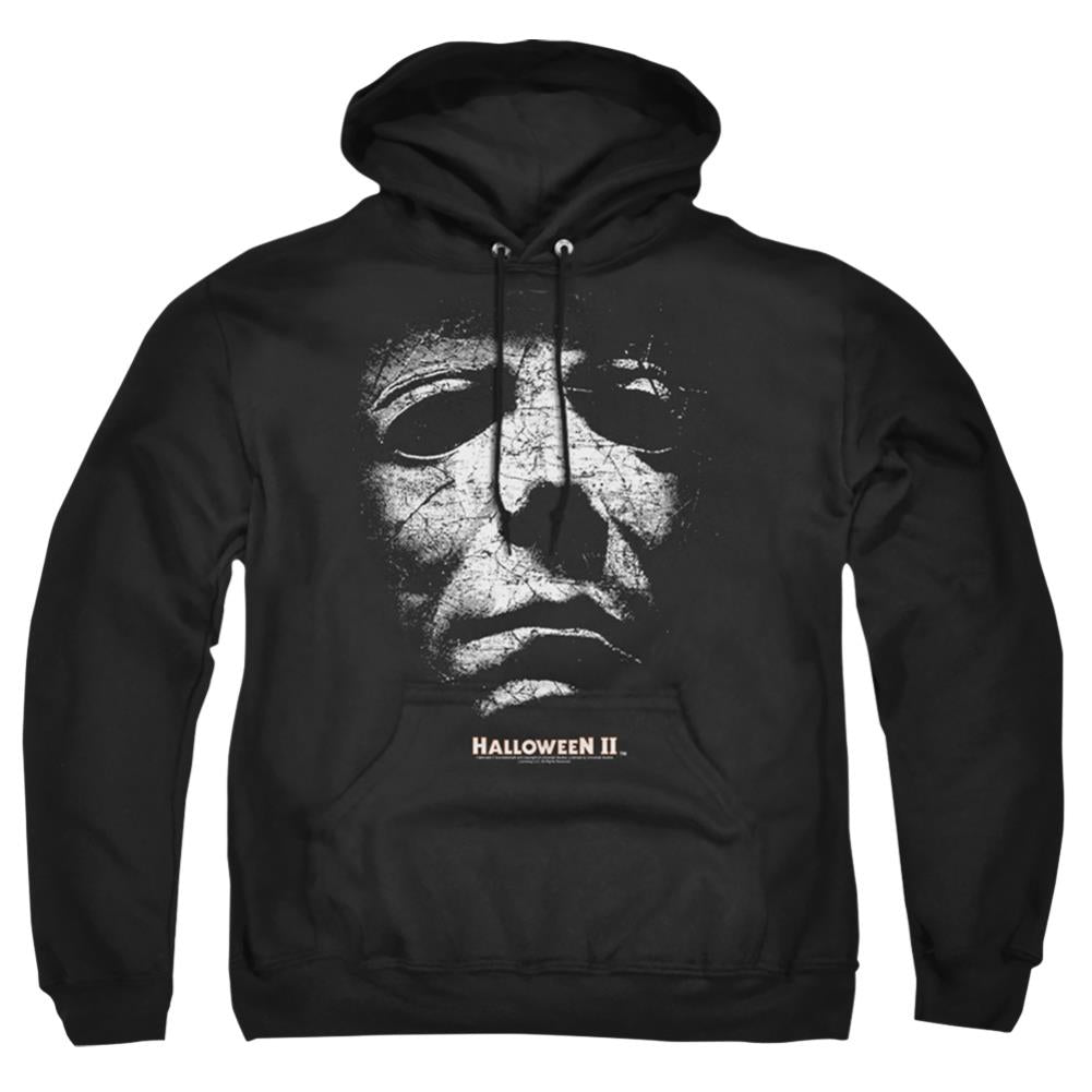 Halloween II Mask Men's Pull-Over 75 25 Poly Hoodie