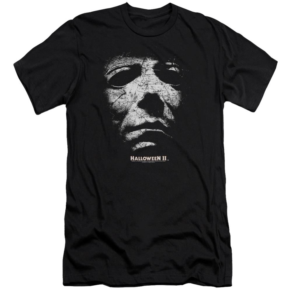 Halloween II Mask Men's Ultra-Soft 30/1 Cotton Slim Short-Sleeve T-Shirt
