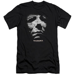 Halloween II Mask Men's Ultra-Soft 30/1 Cotton Slim Short-Sleeve T-Shirt