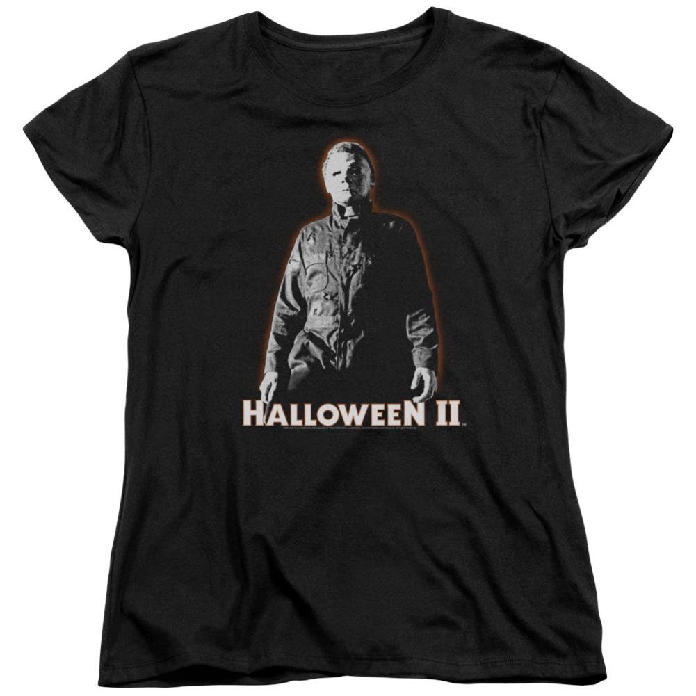 Halloween II Michael Myers Women's 18/1 Cotton Short-Sleeve T-Shirt