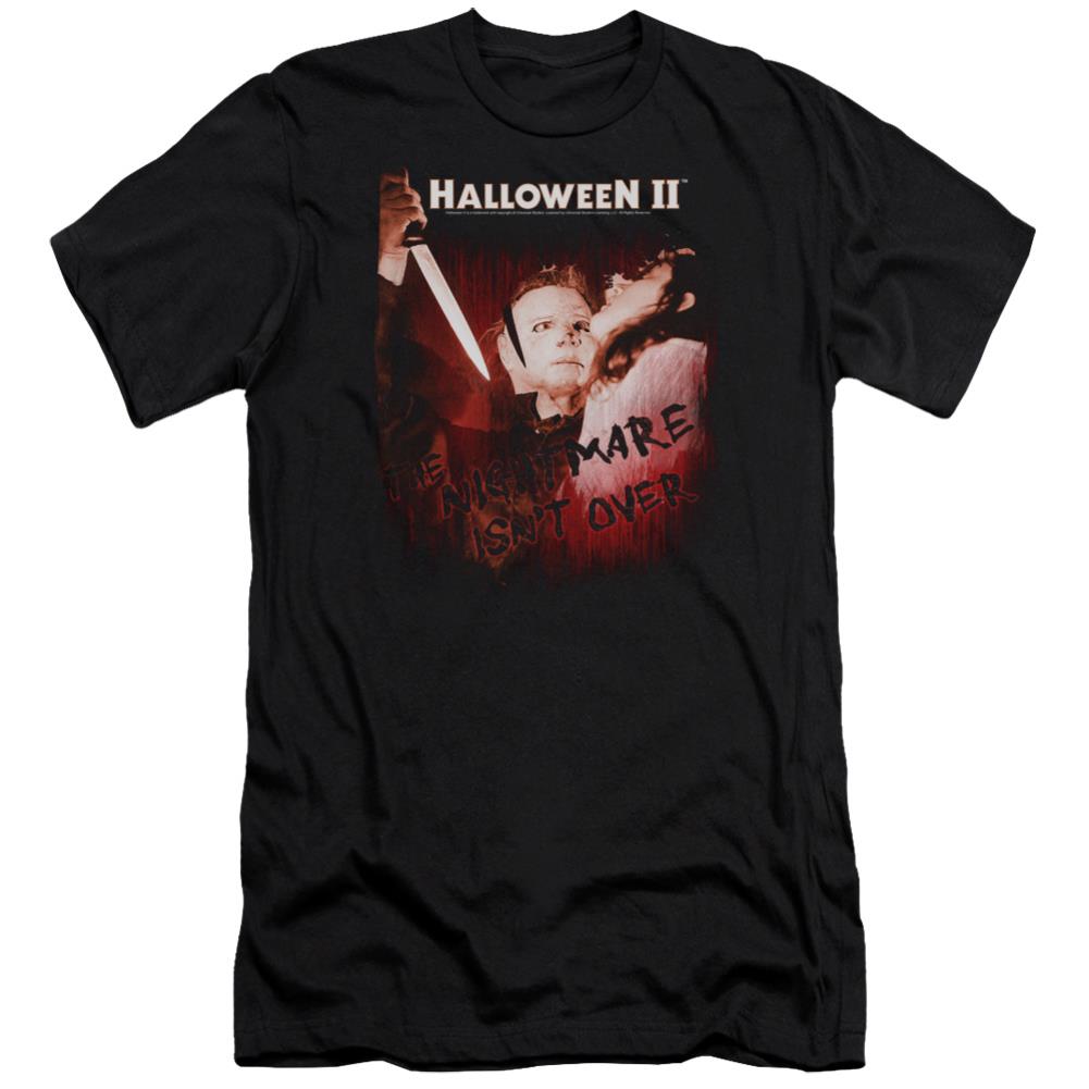 Halloween II Nightmare Men's Ultra-Soft 30/1 Cotton Slim Short-Sleeve T-Shirt