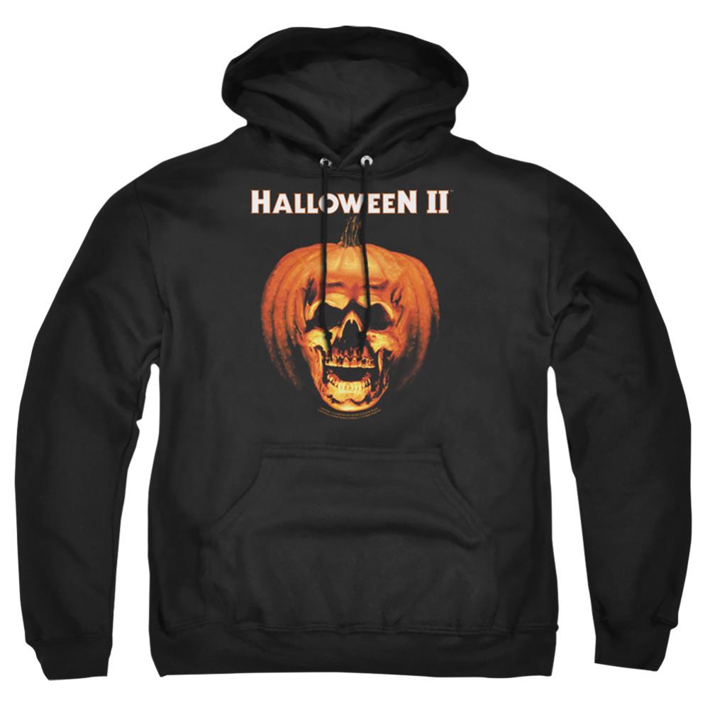 Halloween II Pumpkin Shell Men's Pull-Over 75 25 Poly Hoodie