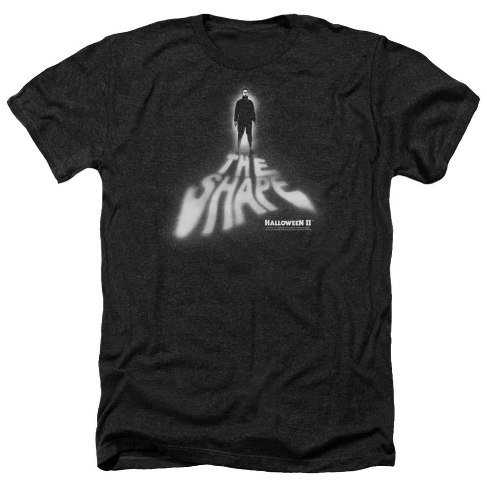 Halloween II The Shape Men's 30/1 Heather 60 40 Poly Short-Sleeve T-Shirt