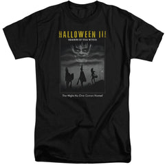 Halloween III Kids Poster Men's 18/1 Tall Cotton Short-Sleeve T-Shirt