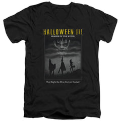 Halloween III Kids Poster Men's 30/1 Cotton Slim V-Neck T-Shirt