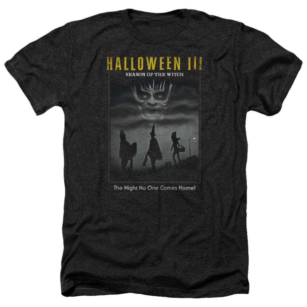 Halloween III Kids Poster Men's 30/1 Heather 60 40 Poly Short-Sleeve T-Shirt