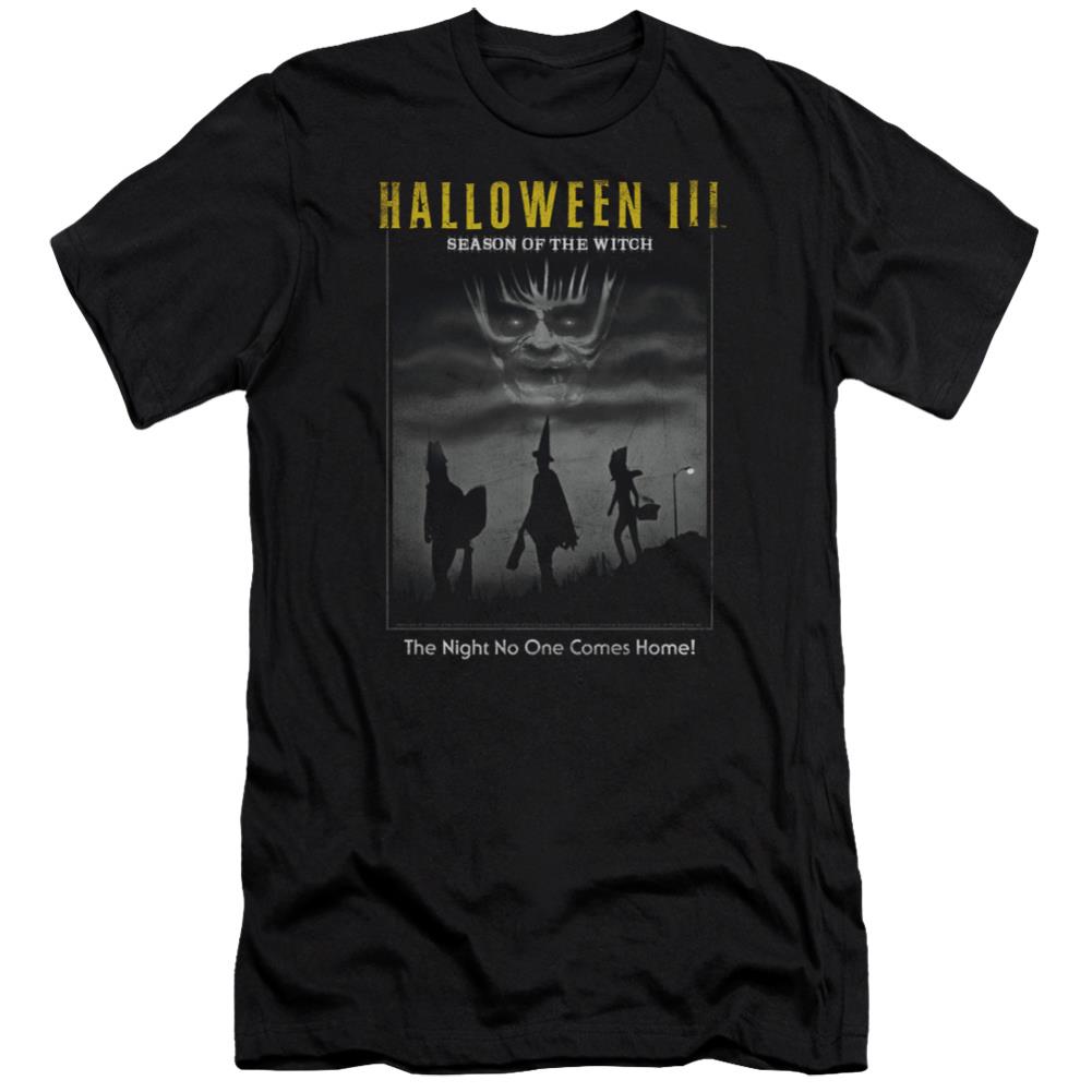 Halloween III Kids Poster Men's Ultra-Soft 30/1 Cotton Slim Short-Sleeve T-Shirt