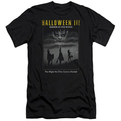Halloween III Kids Poster Men's Ultra-Soft 30/1 Cotton Slim Short-Sleeve T-Shirt
