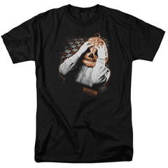Halloween III Pumpkin Mask Men's 18/1 Cotton Short-Sleeve T-Shirt