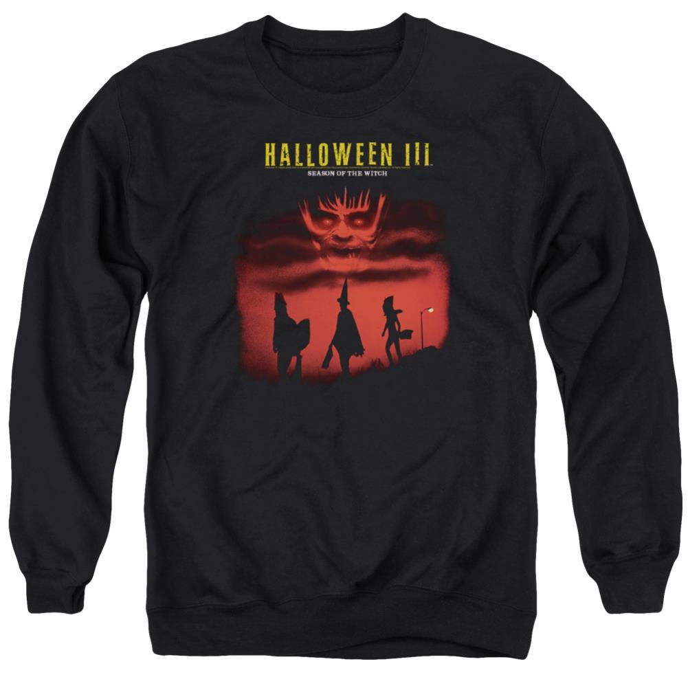 Halloween III Season Of The Witch Men's Crewneck 50 50 Poly Long-Sleeve T-Shirt