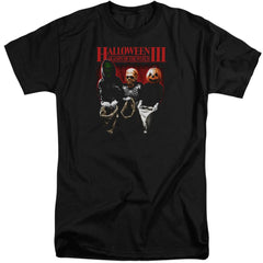 Halloween III Trick Or Treat Men's 18/1 Tall Cotton Short-Sleeve T-Shirt
