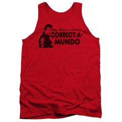 Happy Days Correct A Mundo Men's 18/1 Cotton Tank Top