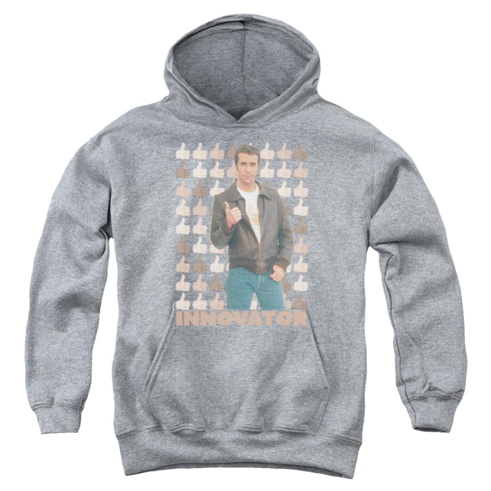 Happy Days Innovator Youth Cotton Poly Pull-Over Hoodie