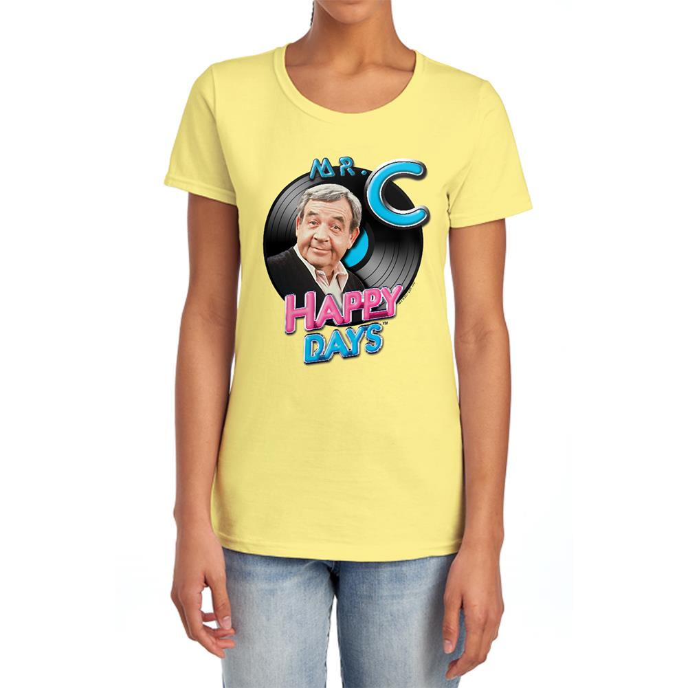 Happy Days Mr. C Women's 18/1 Cotton Short-Sleeve T-Shirt