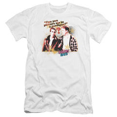 Happy Days No Cardigans Men's Ultra-Soft 30/1 Cotton Slim Short-Sleeve T-Shirt