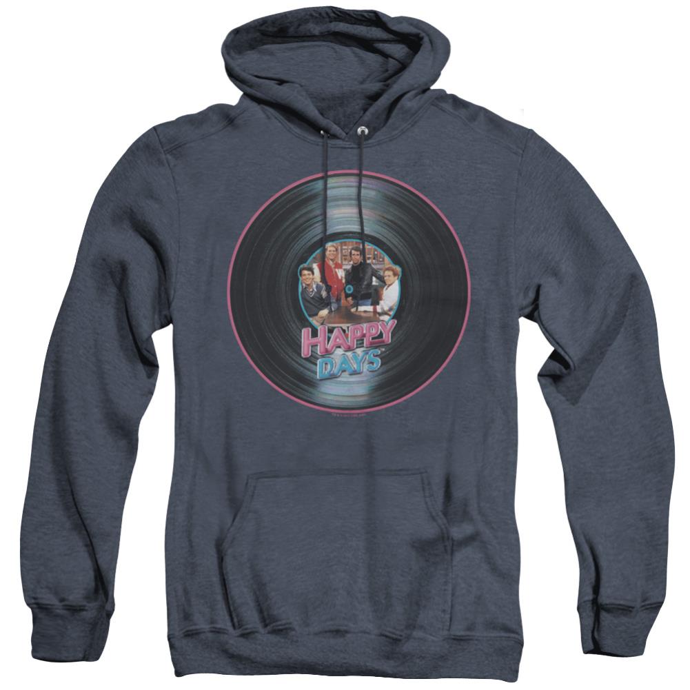Happy Days On The Record Men's Pull-Over Hoodie