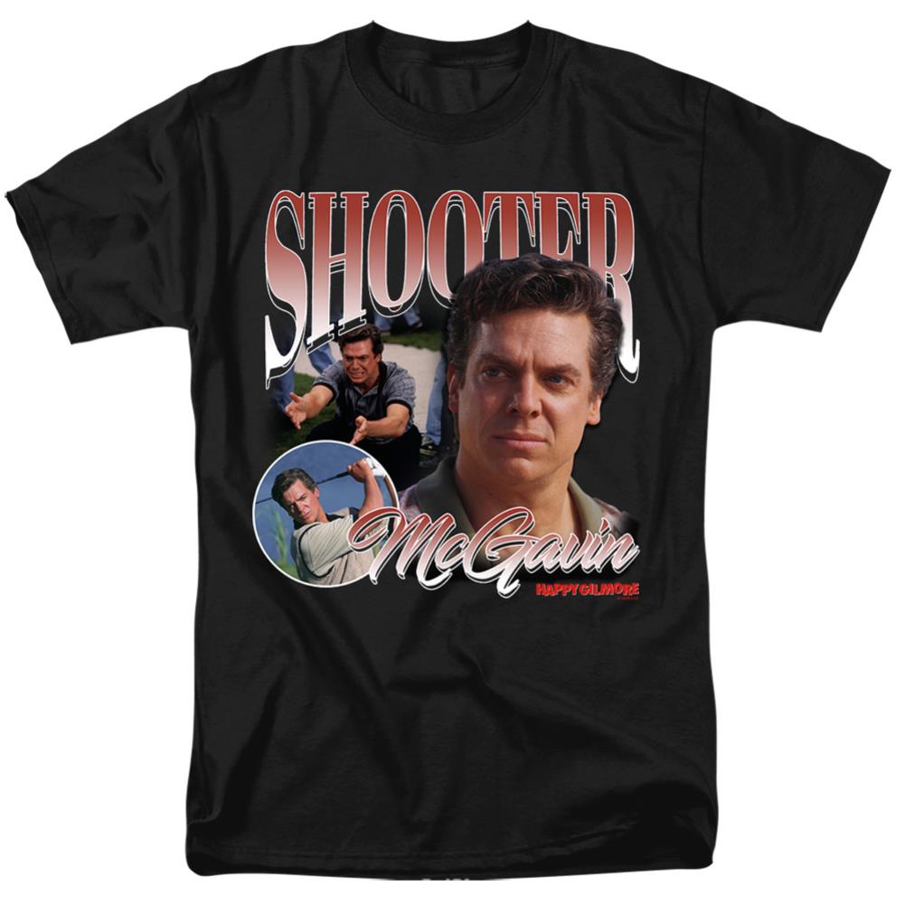 Happy Gilmore Shooter Tribute Men's 18/1 Cotton Short-Sleeve T-Shirt