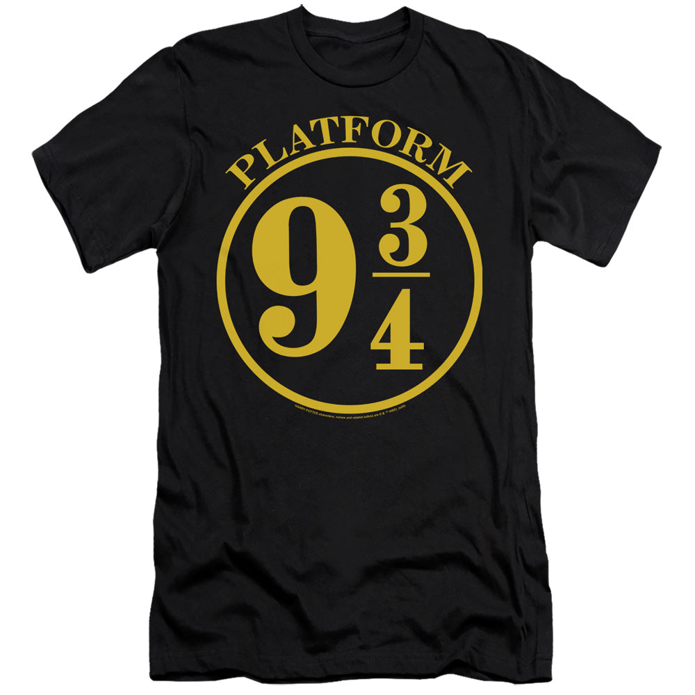 Harry Potter 9 3/4 Men's Ultra-Soft 30/1 Cotton Slim Short-Sleeve T-Shirt