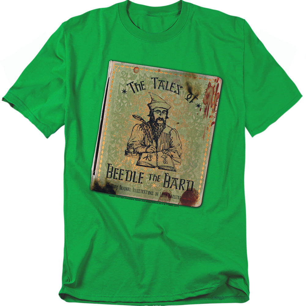 Harry Potter Beedle The Bard Men's 18/1 Cotton Short-Sleeve T-Shirt